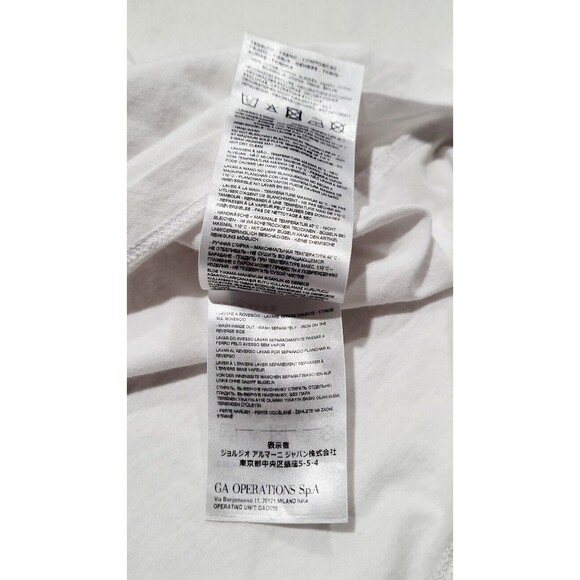 Armani Exchange Galaxy Graphic Slim Fit 2XL Designer T Shirt EUC - Picture 9 of 9